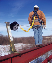 Linha de vida (corda e cabo de aço)